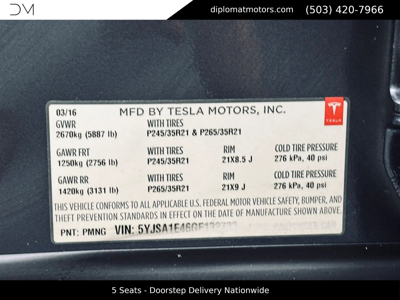 tesla model s 2016 5YJSA1E46GF132733 image tesla model s 2016 5YJSA1E46GF132733 image